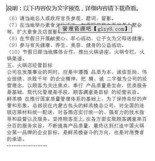 火鍋創(chuàng  )新創(chuàng  )業(yè)策劃書(shū)