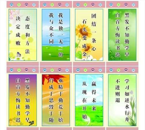 初中班級勵志宣傳語(yǔ)大全集