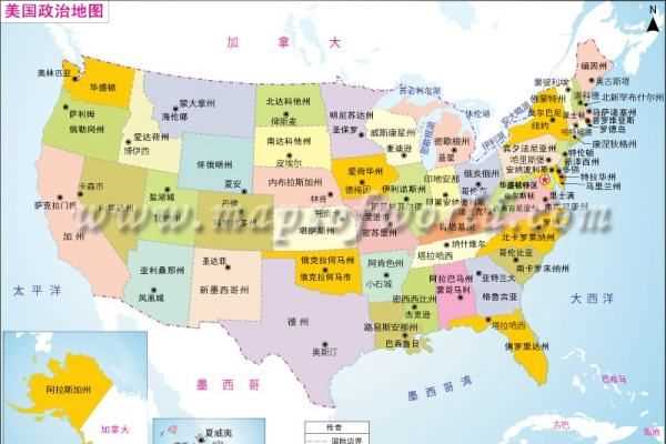 美國面積和人口,美國人口和國土面積有多少圖3