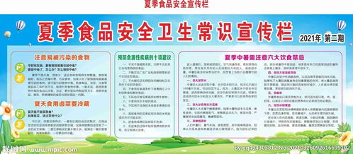 食品安全小知識宣傳欄