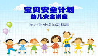 小孩安全知識(shí)幻燈片