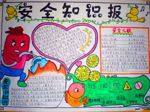 關(guān)于安全知識手抄報的