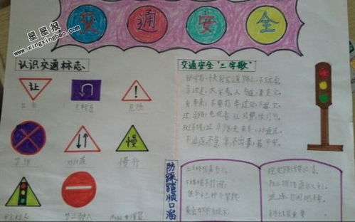 小學(xué)一級安全知識黑板報設計