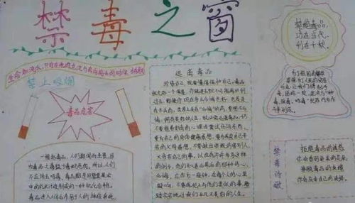 學(xué)校禁毒知識安全教育手抄報大全