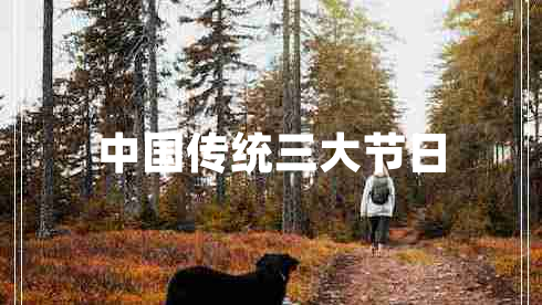 中國傳統三大節日