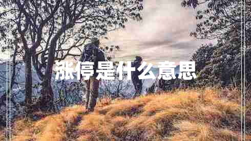 漲停是什么意思
