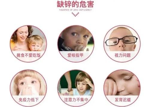 兒童缺鋅的10個(gè)表現