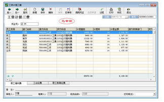 計提工資三費會(huì )計科目