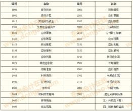 會(huì )計科目的形式