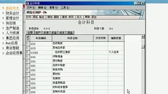 更改會(huì )計科目明細