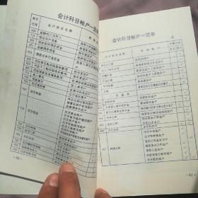 農業(yè)部基本建設財務(wù)會(huì )計科目