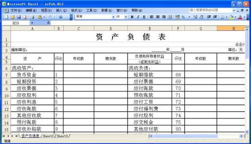 化驗,會(huì )計科目