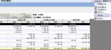 用友u8會(huì )計科目如何導出