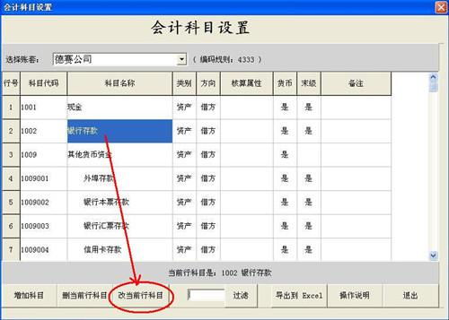 舉例說(shuō)明,原則,會(huì )計科目,設置