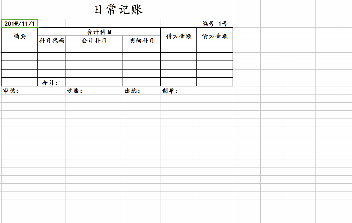 常用會(huì )計科目表及代碼