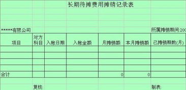 會(huì )計科目中什么叫待攤投資