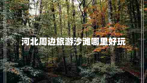 河北周邊旅游沙灘哪里好玩