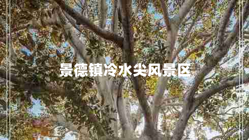 景德鎮冷水尖風(fēng)景區