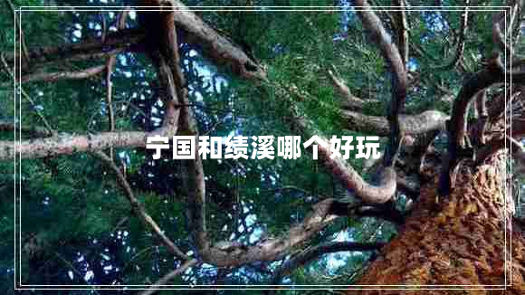 寧國和績(jì)溪哪個(gè)好玩