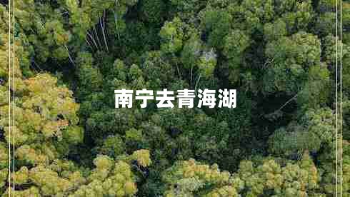 南寧去青海湖