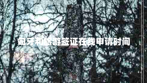 匈牙利旅游簽證在線(xiàn)申請時(shí)間