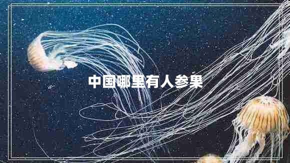 中國哪里有人參果