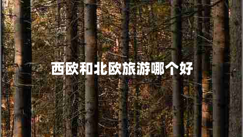 西歐和北歐旅游哪個(gè)好