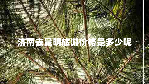 濟南去昆明旅游價(jià)格是多少呢