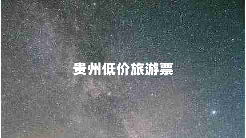 貴州低價(jià)旅游票