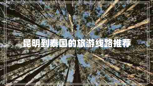 昆明到泰國(guó)的旅游線(xiàn)路推薦