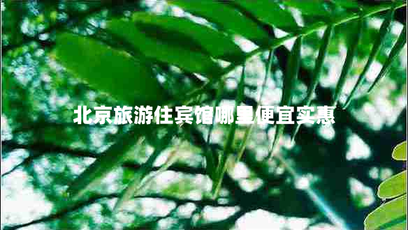 北京旅游住賓館哪里便宜實(shí)惠