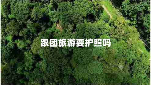 跟團旅游要護照嗎