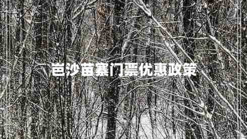 岜沙苗寨門(mén)票優(yōu)惠政策