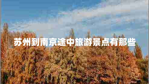 蘇州到南京途中旅游景點(diǎn)有那些