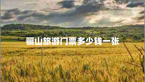 驪山旅游門(mén)票多少錢(qián)一張