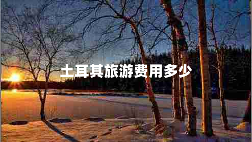 土耳其旅游費用多少