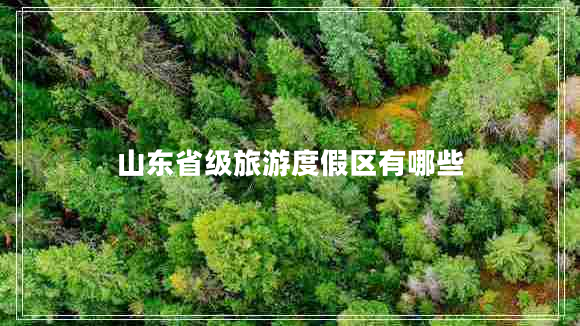 山東省級旅游度假區有哪些