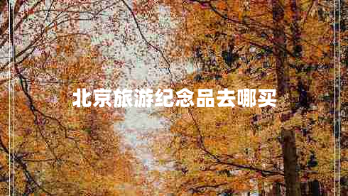 北京旅游紀念品去哪買(mǎi)