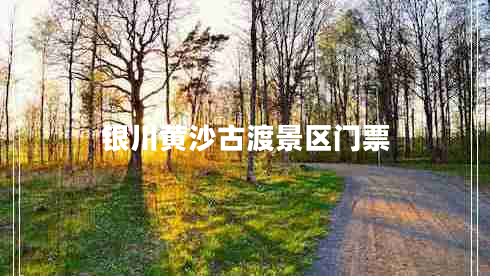 銀川黃沙古渡景區門(mén)票