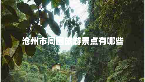 滄州市周?chē)糜尉包c(diǎn)有哪些