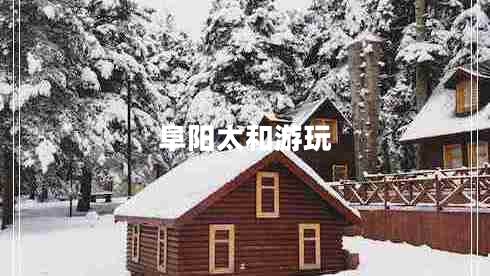 阜陽(yáng)太和游玩