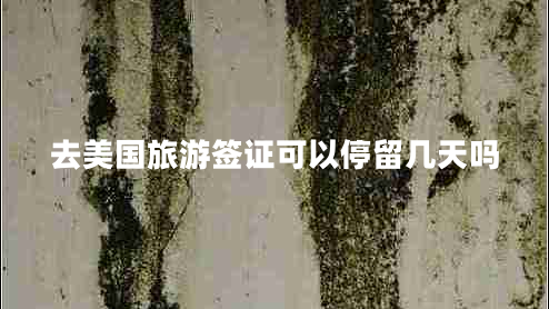 去美國旅游簽證可以停留幾天嗎