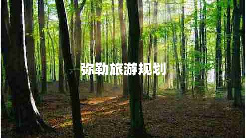 彌勒旅游規劃