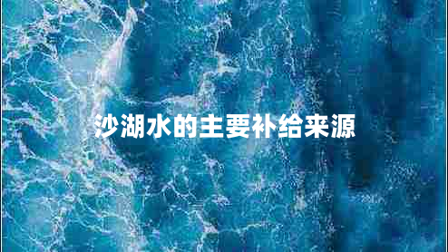 沙湖水的主要補給來(lái)源