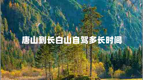 唐山到長(cháng)白山自駕多長(cháng)時(shí)間