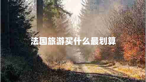 法國旅游買(mǎi)什么最劃算