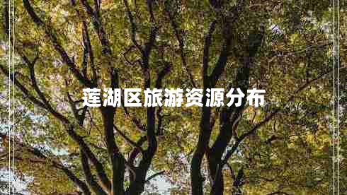 蓮湖區旅游資源分布