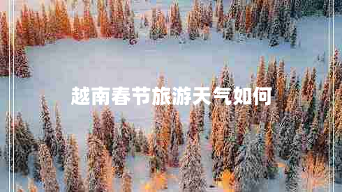 越南春節旅游天氣如何
