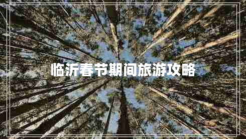 臨沂春節期間旅游攻略