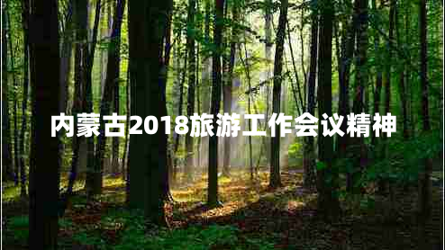 內(nèi)蒙古2018旅游工作會議精神